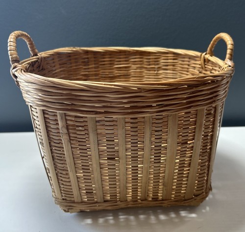 Antique hand woven splint - antique,
