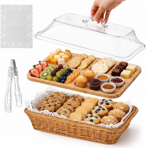 Pcs large rectangular wicker - rectangular,