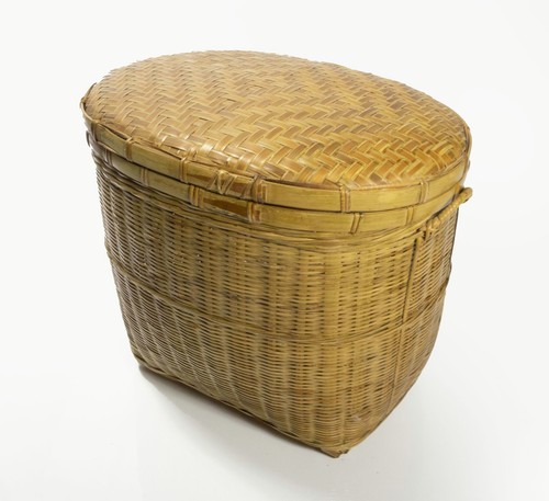 Thai handicraft bamboo - , basket
