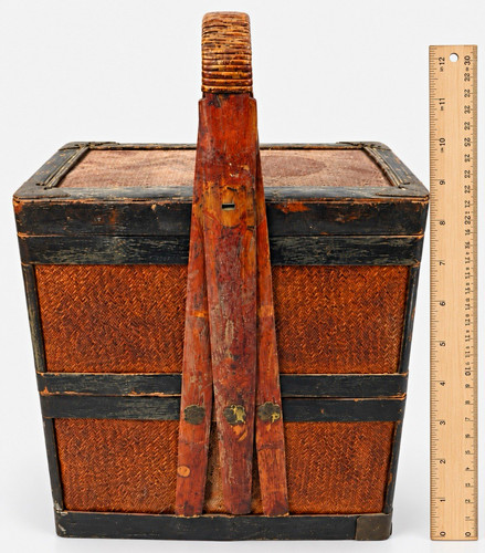 Antique chinese woven - chinese, bamboo
