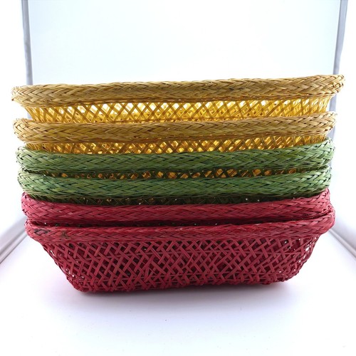 Vintage style woven bamboo - woven,