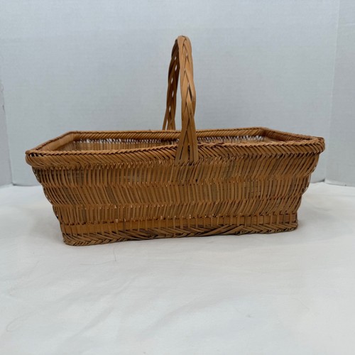 Vintage handwoven wicker - vintage,