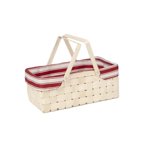 Bamboo picnic basket - bamboo,