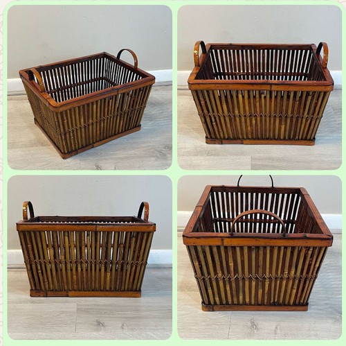 Vintage boho bamboo rattan - vintage,