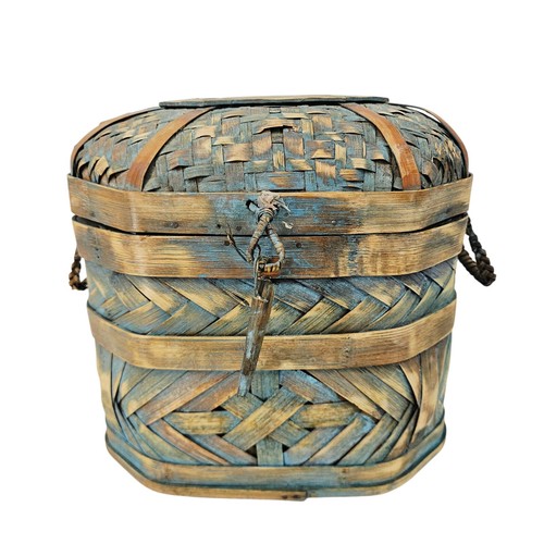 Vintage asian woven - asian, bamboo