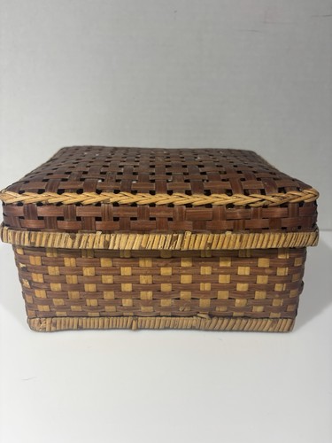 Vintage handwoven two tone - vintage, two-tone