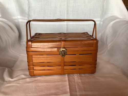 Vintage woven bamboo - vintage,
